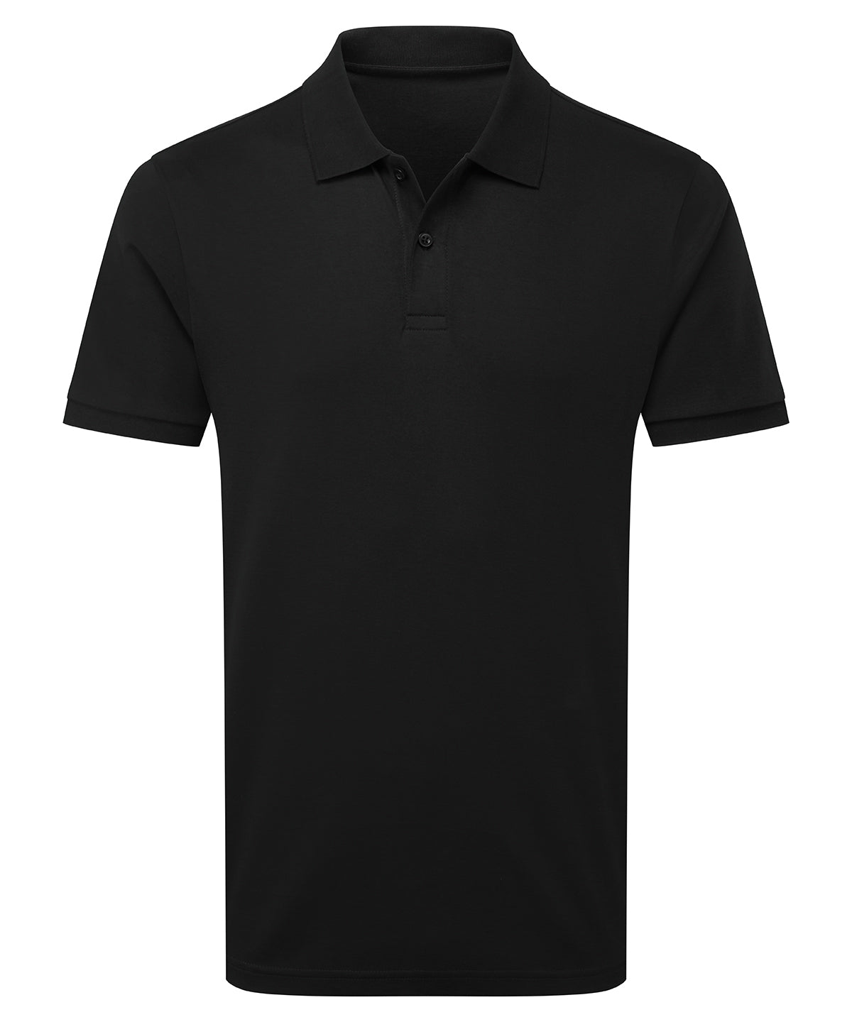 Premium Mercerised Polo - Black