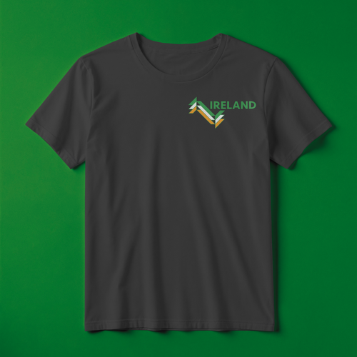 Ireland (Geometric Graphic) Tees