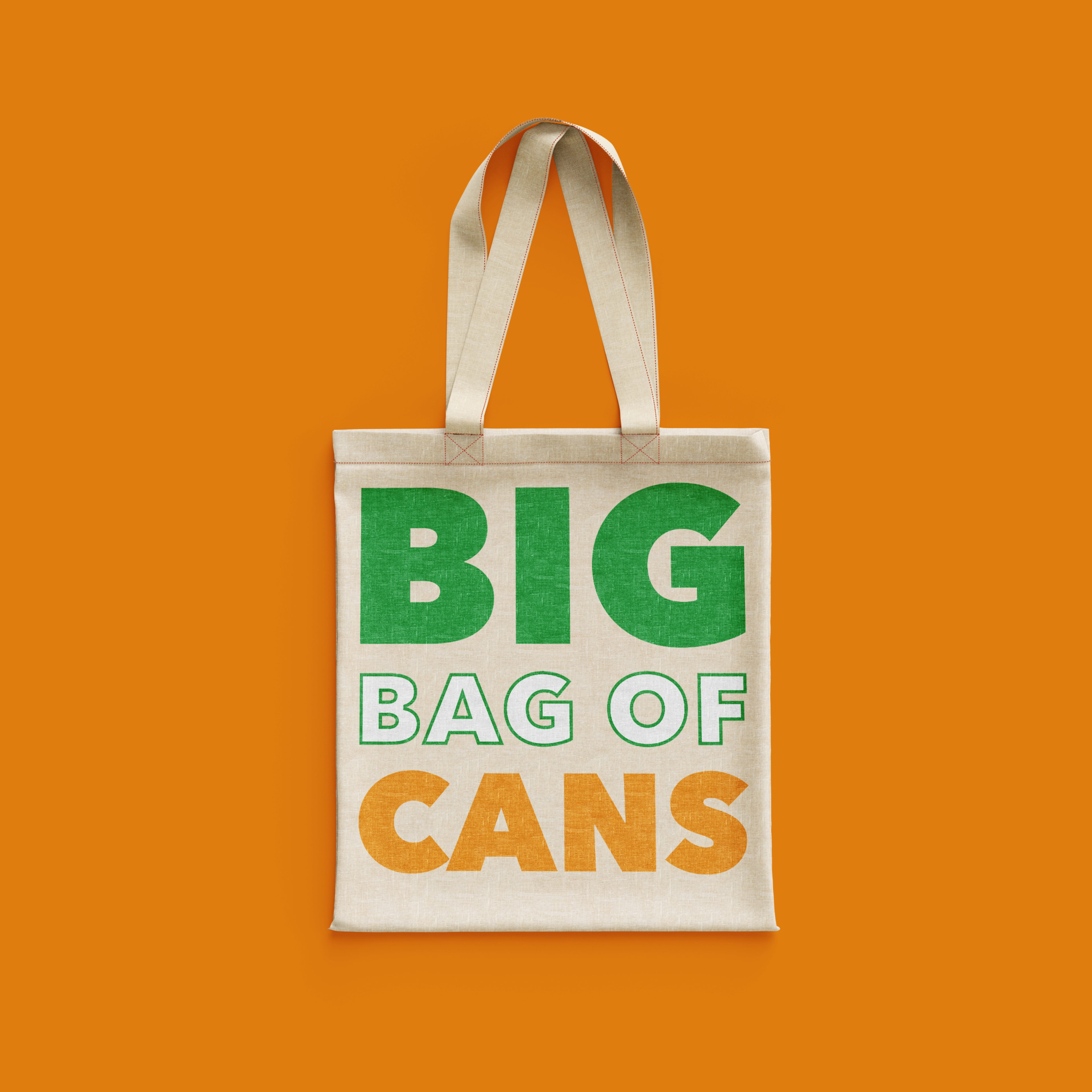 "Big Bag of Cans" Totebag