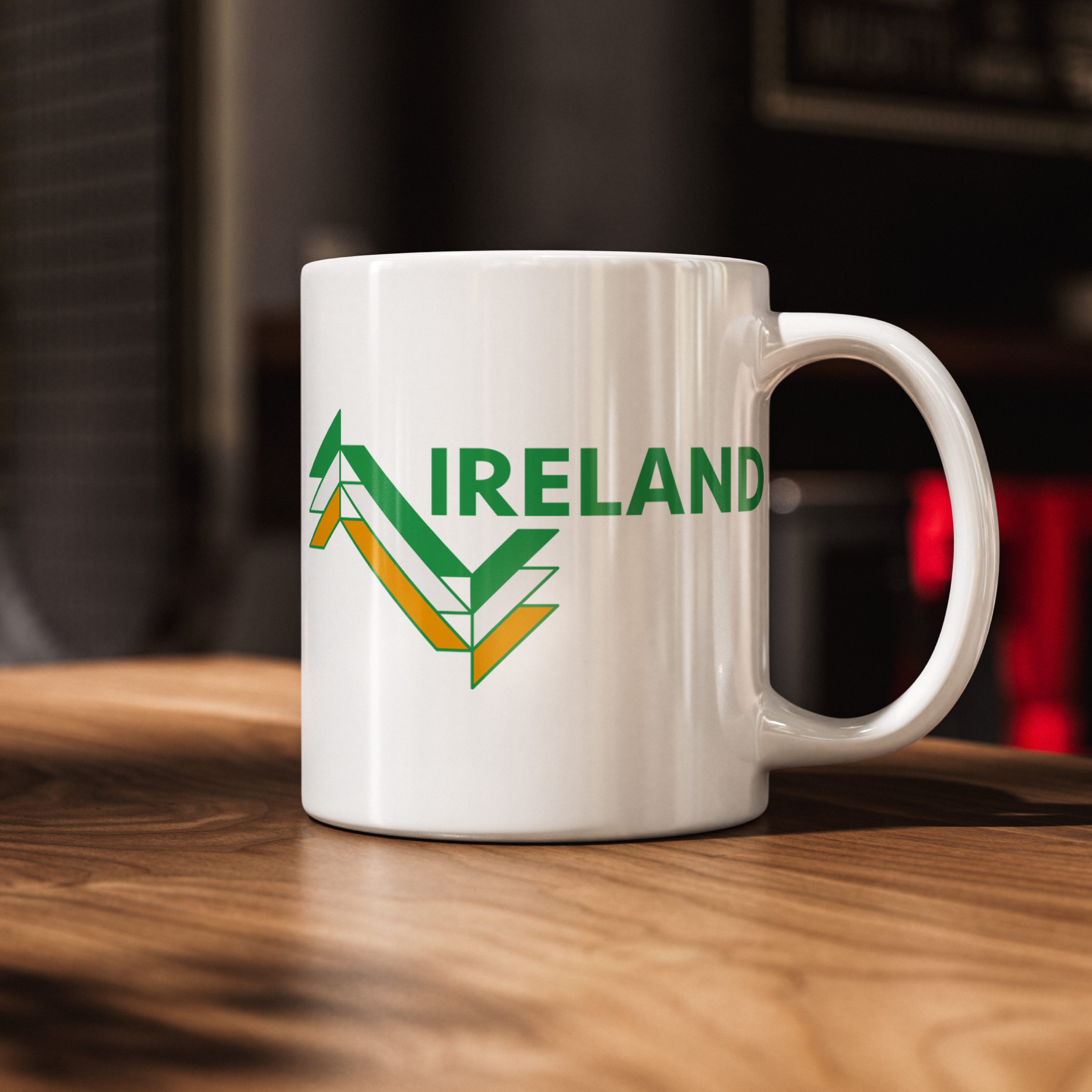 Ireland (Geometric Graphic) Mug