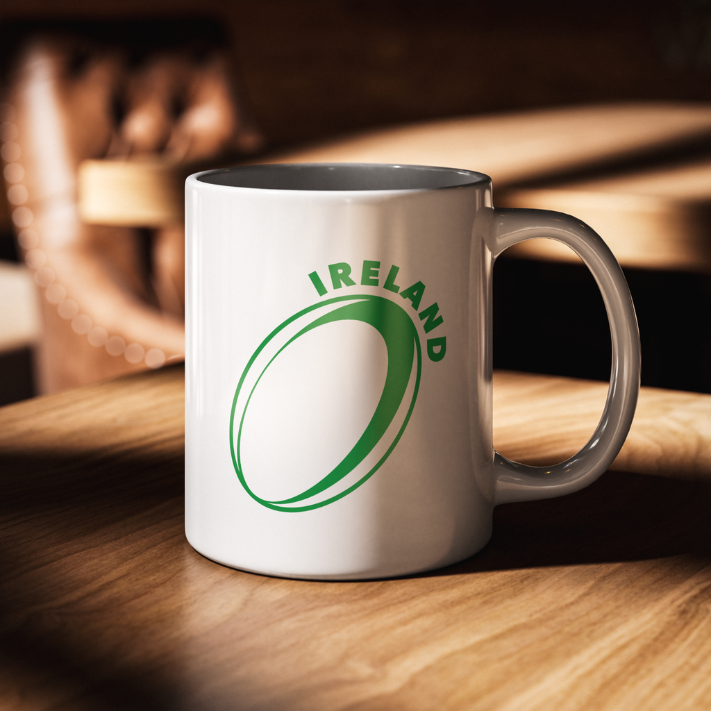 Ireland – Rugby Ball Mug