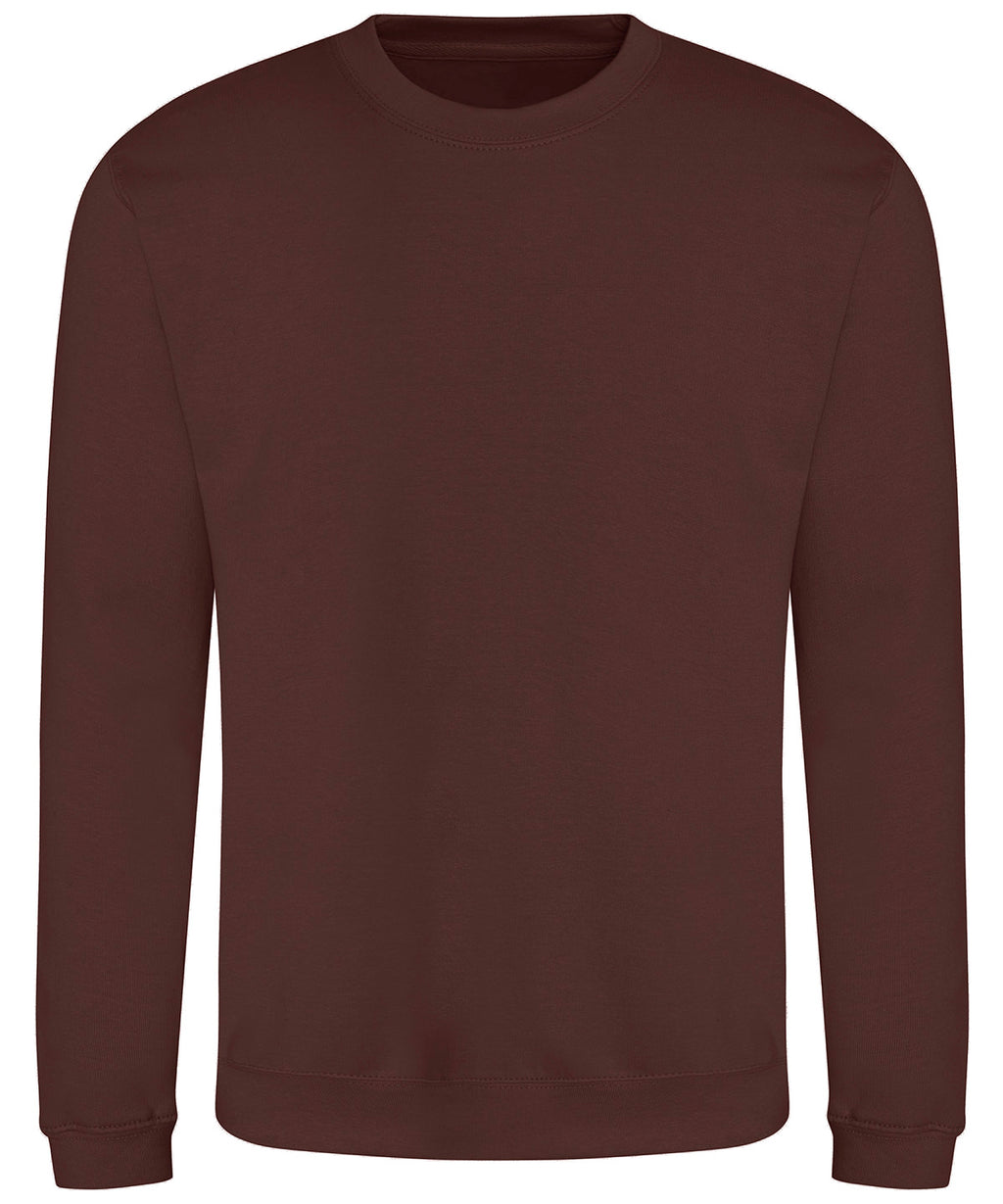 AWDis Just Hoods AWDis Sweatshirt - Chocolate Fudge Brownie