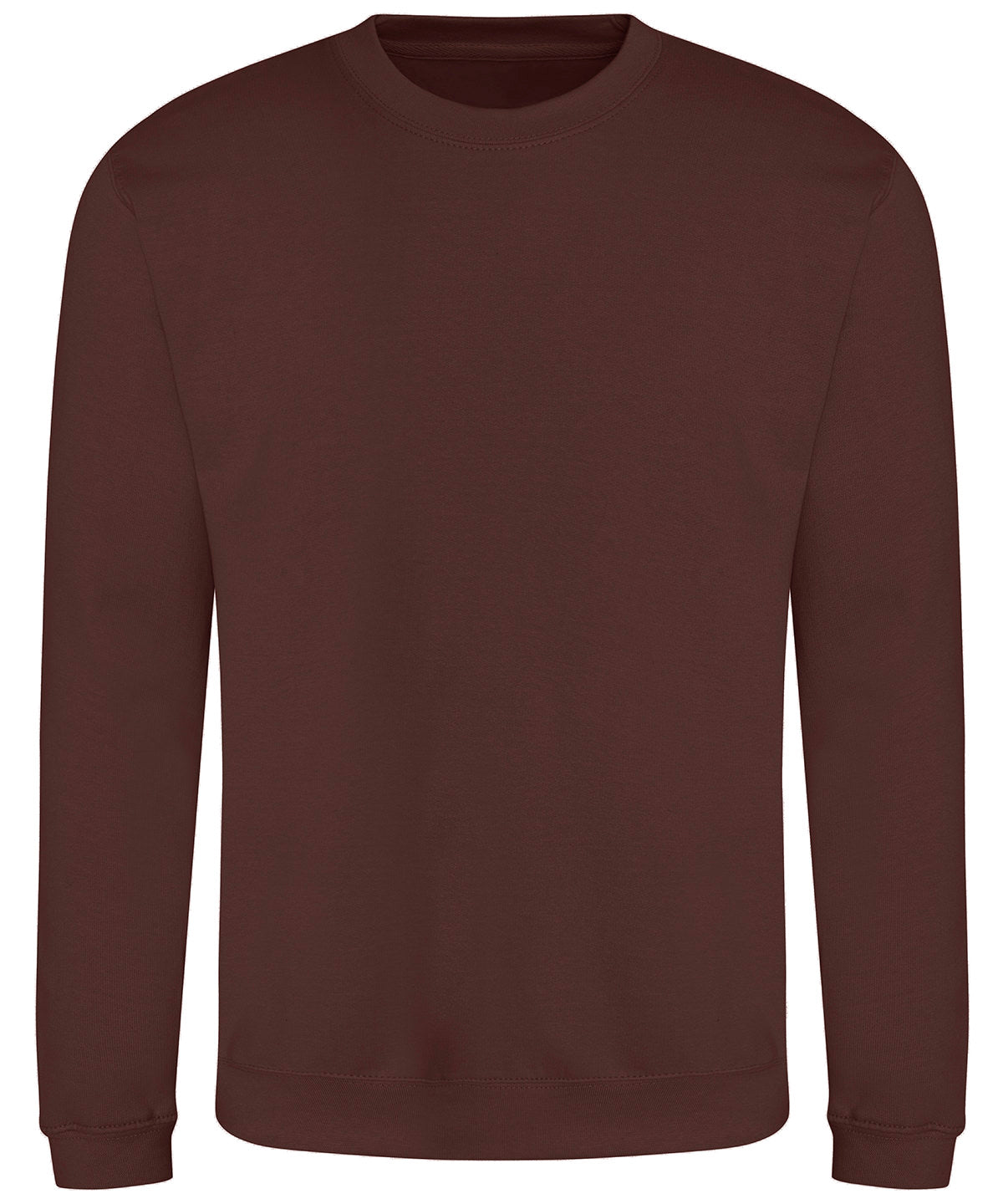 AWDis Just Hoods AWDis Sweatshirt - Chocolate Fudge Brownie