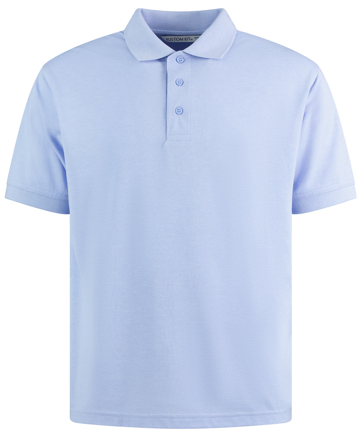 Kustom Kit Klassic Polo With Superwash® 60°C (classic Fit) - Light Heather Blue