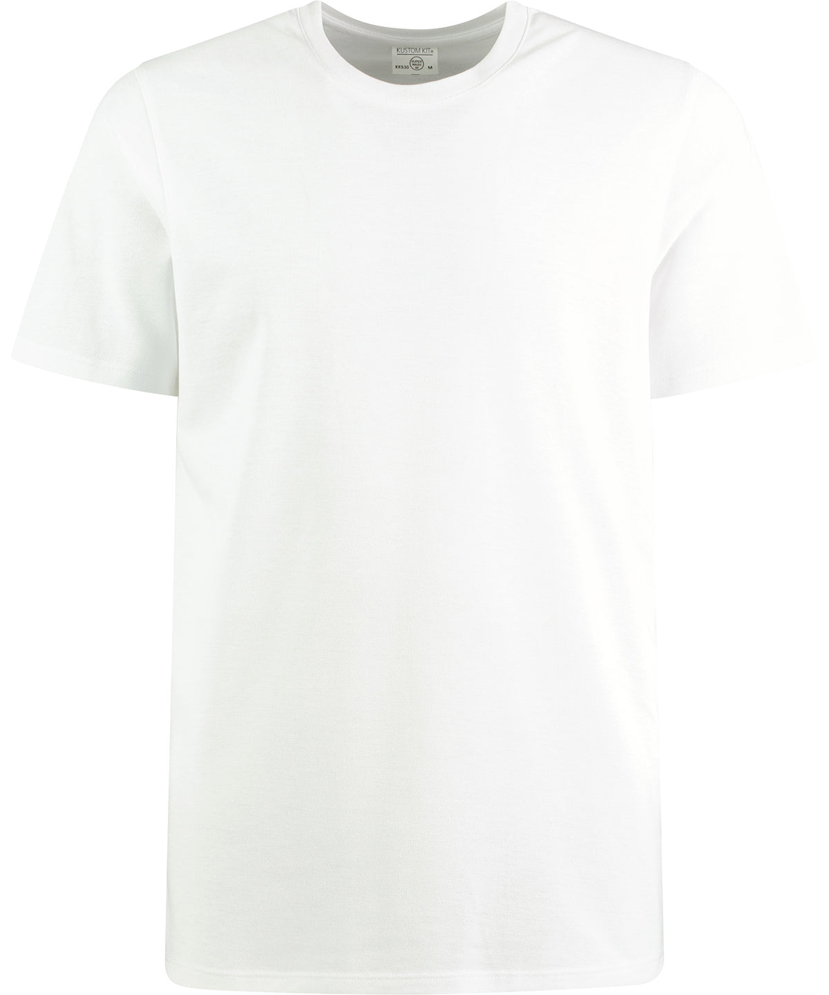 Kustom Kit Superwash® 60° Piqué Tee (regular Fit) - White