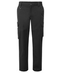 Premier Stretchchecker Work Cargo Trousers - Black