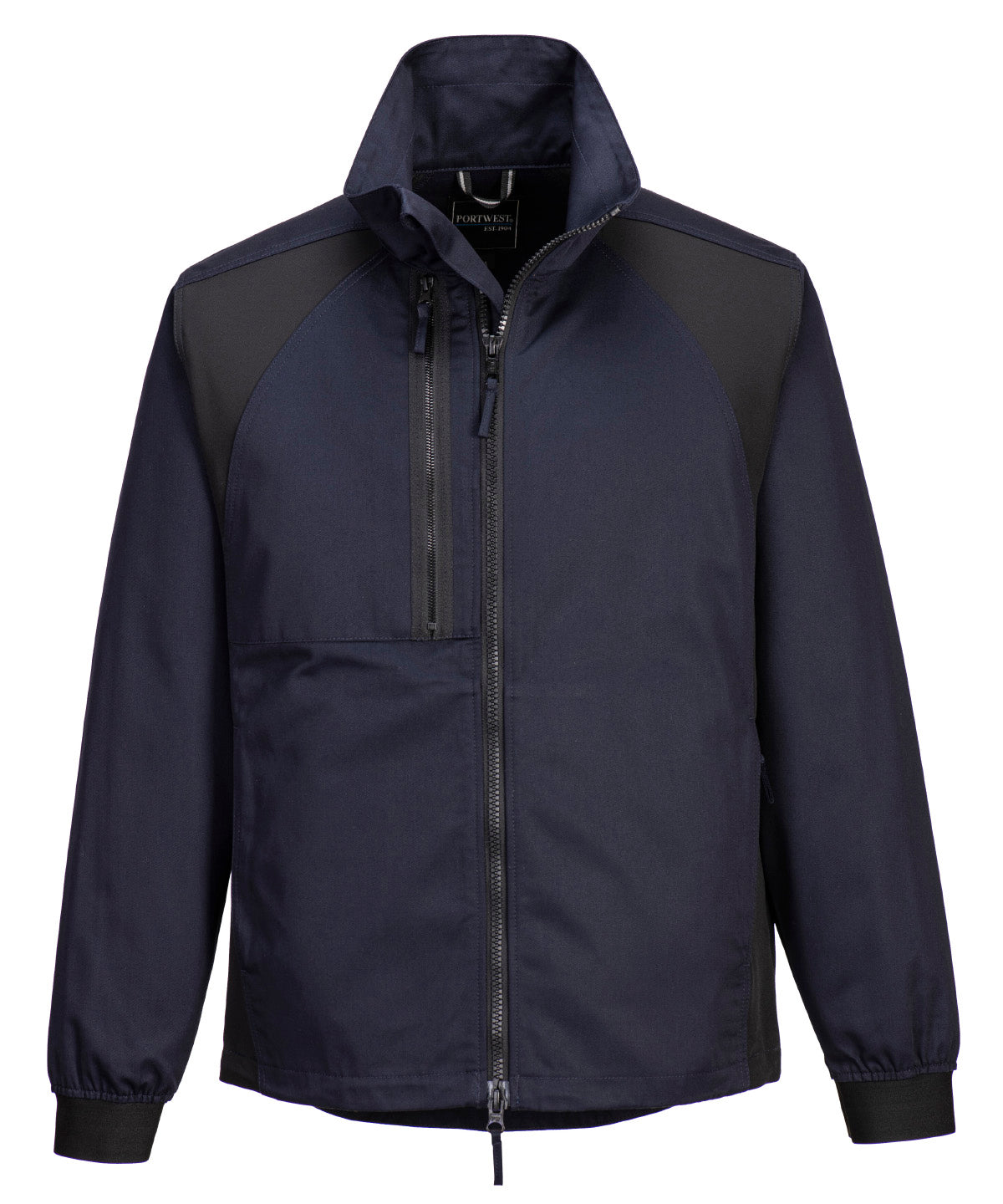 Portwest WX2 Stretch Work Jacket (CD885) - Deep Navy/Black