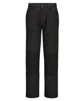 Portwest WX2 Stretch Work Trousers (CD886) Slim Fit - Black