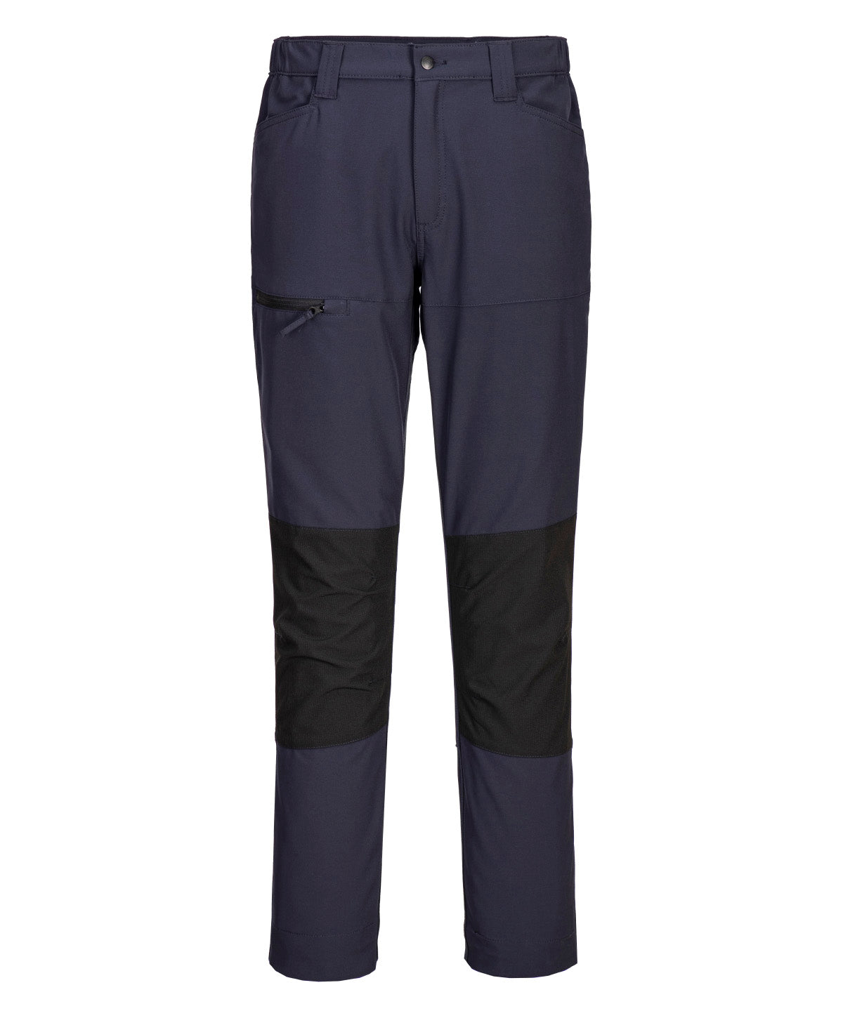 Portwest WX2 Stretch Work Trousers (CD886) Slim Fit - Deep Navy/Black