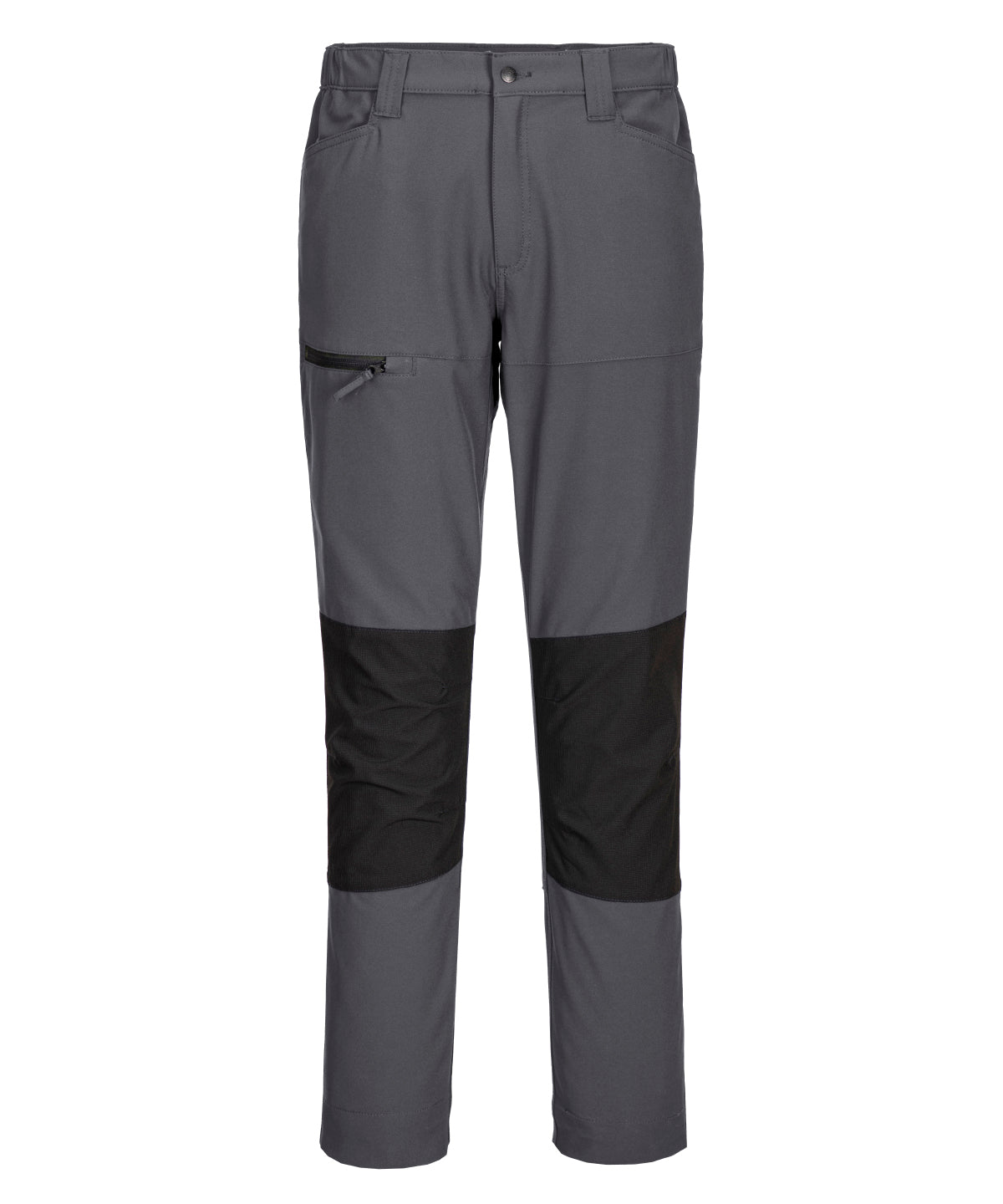 Portwest WX2 Stretch Work Trousers (CD886) Slim Fit - Metal Grey