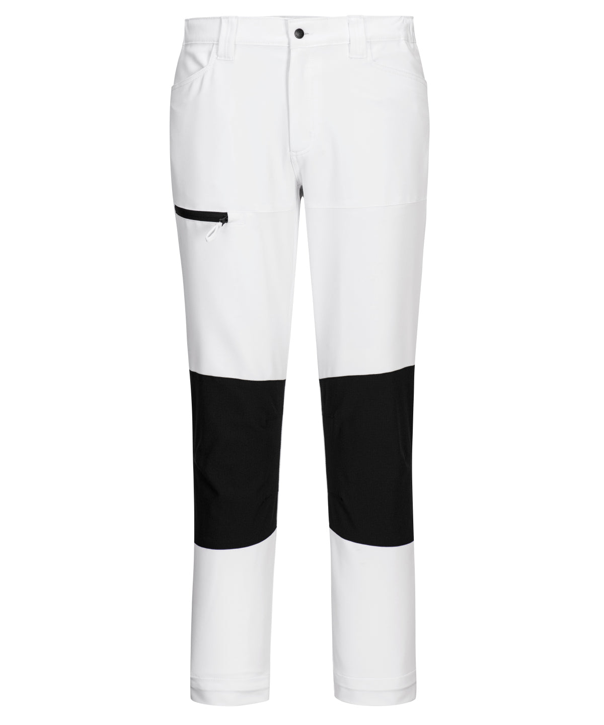Portwest WX2 Stretch Work Trousers (CD886) Slim Fit - White