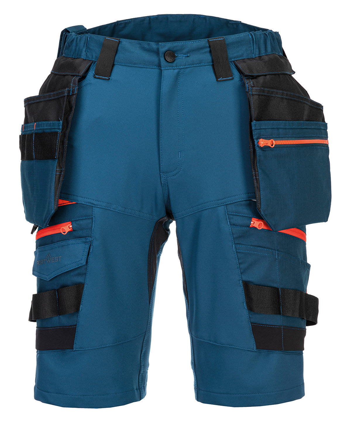 Portwest DX4 Detachable Holster Pocket Shorts (DX444) - Metro Blue