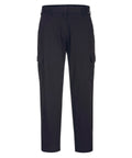 Portwest Women's Stretch Cargo Trousers (S233) Slim Fit - Black