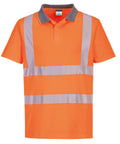 Portwest Eco Hi-vis Short Sleeve Polo (EC10) - Orange
