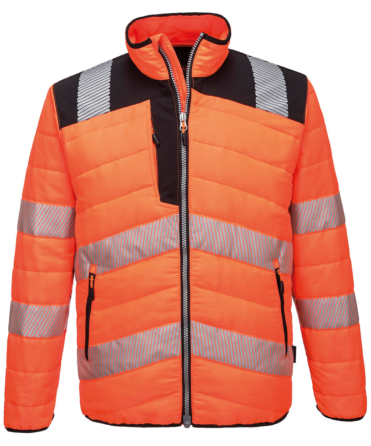 Portwest PW3 Hi-vis Baffle Jacket (PW371) - Orange/Black