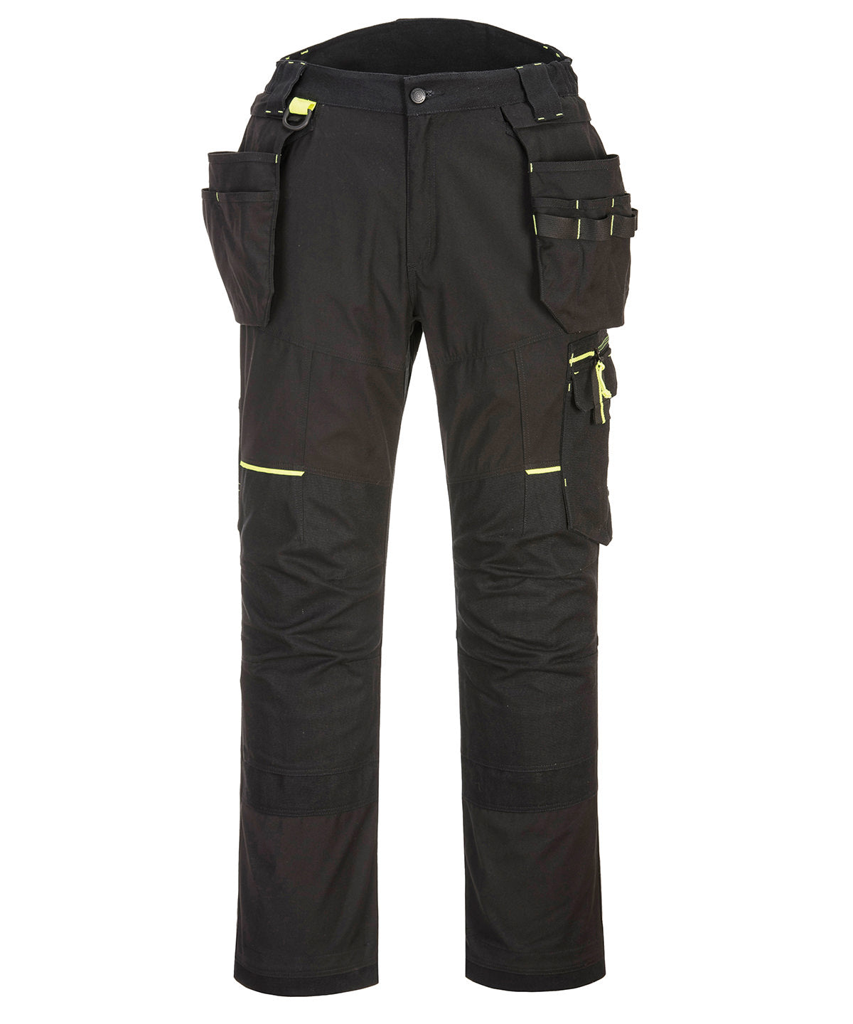 Portwest WX3 ECO Stretch Holster Trousers (T706) Active Fit - Black