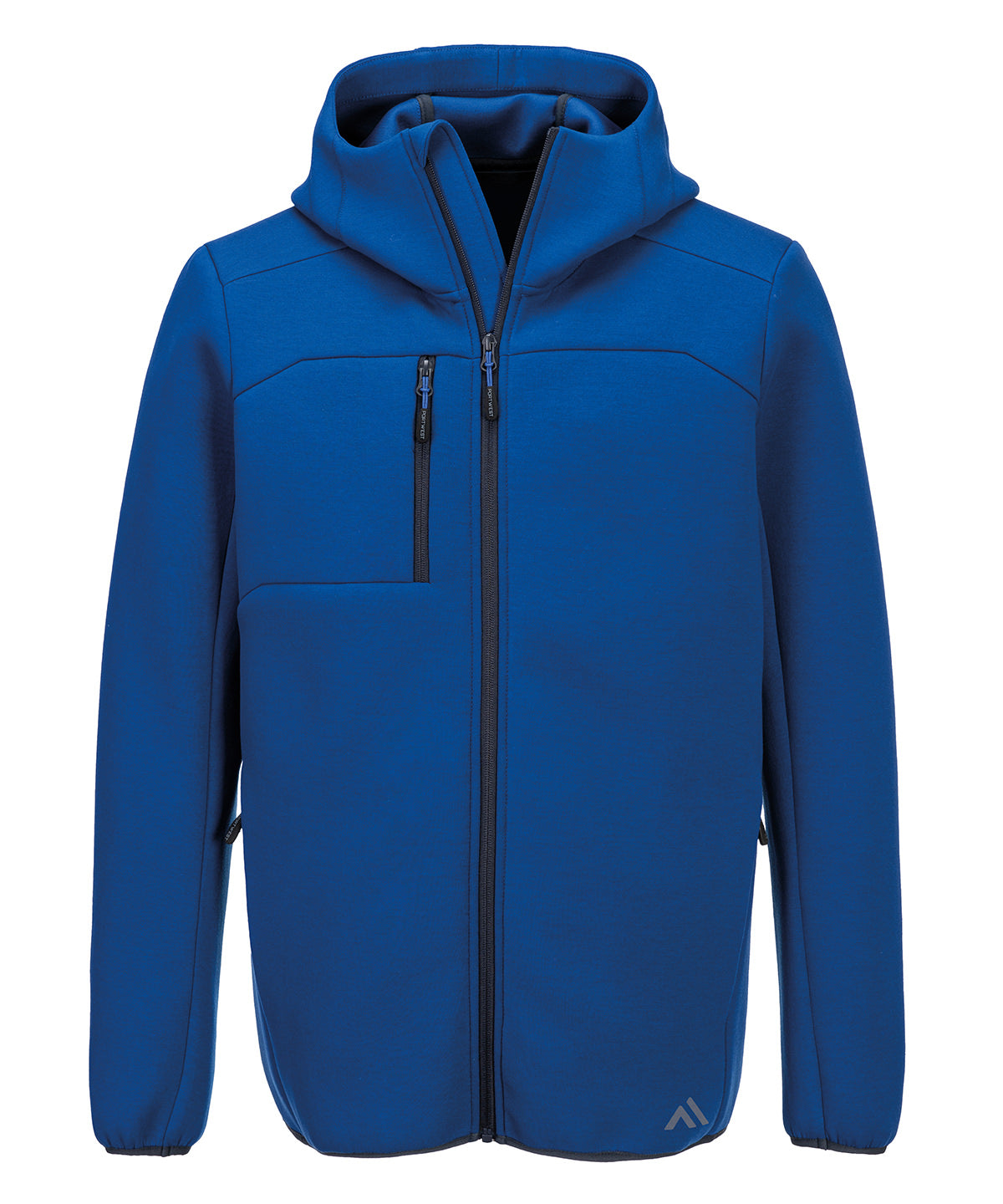 Portwest KX3 Sport Zip Hooded Sweater (KX372) - Blue