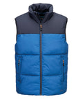 Portwest KX3 Sport Insulated Baffle Bodywarmer (KX305) - Blue