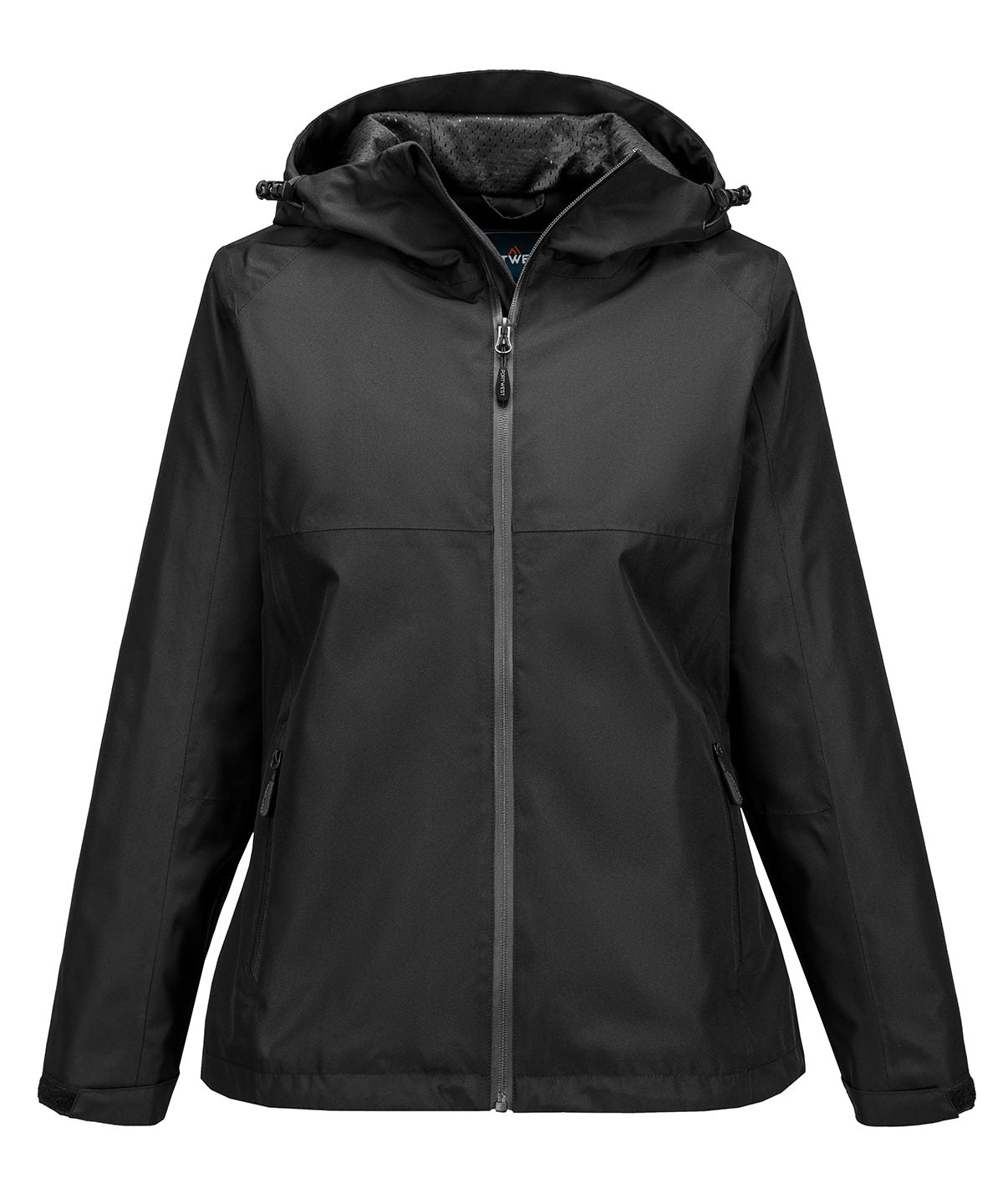 Portwest Women’s Professional Rain Jacket (S614) - Black