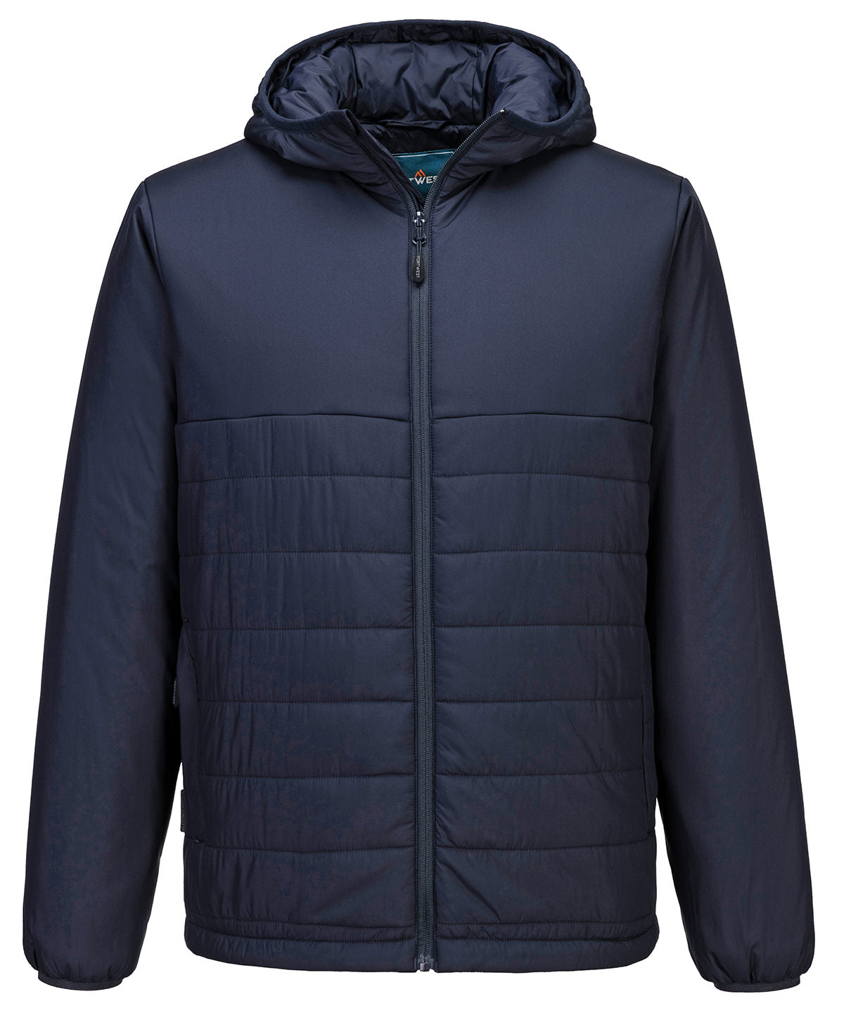 Portwest Professional Hooded Insulated Baffle Jacket (S608) - Navy