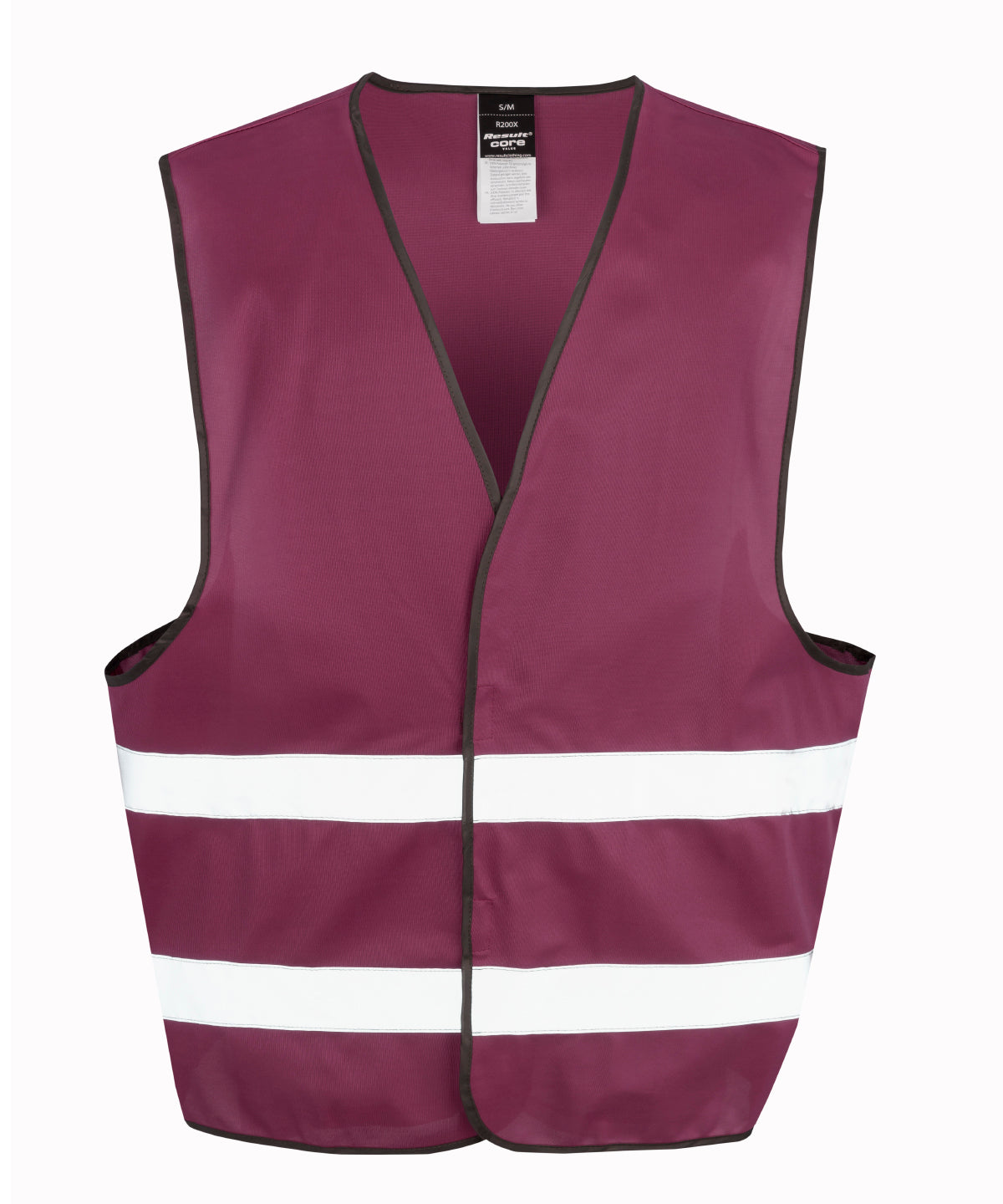 Result Core Core Hi-vis Vest - Burgundy