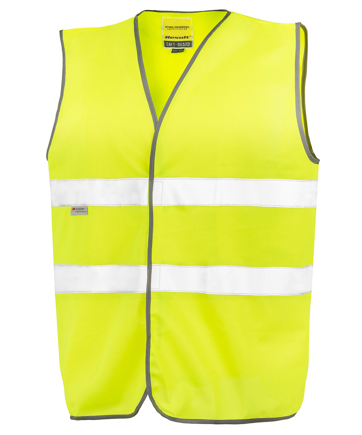 Result Safeguard Motorist Safety Vest - Fluorescent Yellow