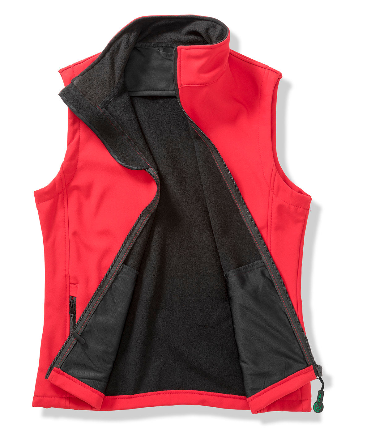 Result Core Printable Softshell Bodywarmer - Red/Black
