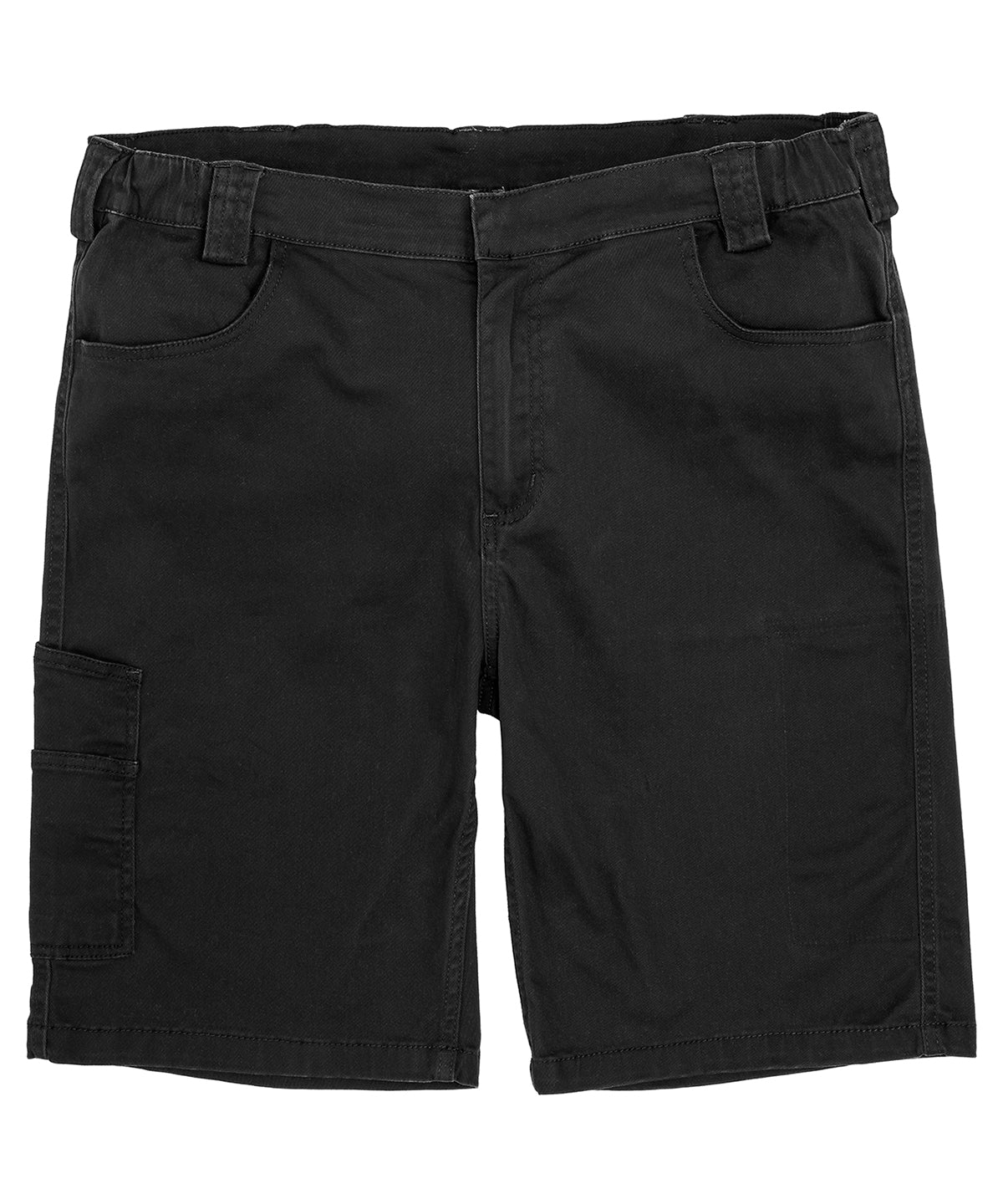 Result Workguard Super-stretch Slim Chino Shorts - Black