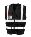 Result Safeguard Heavy Duty Polycotton Security Vest - Black