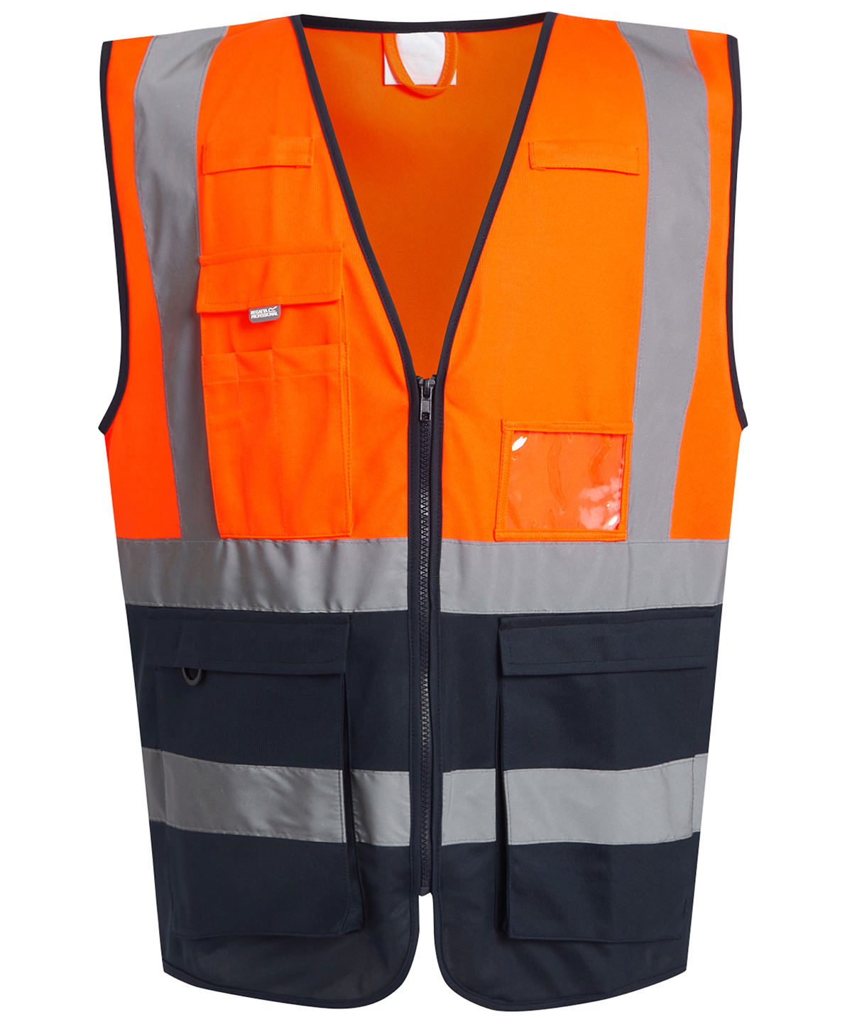 Regatta High Visibility Pro Hi-vis Executive Vest - Orange/Navy