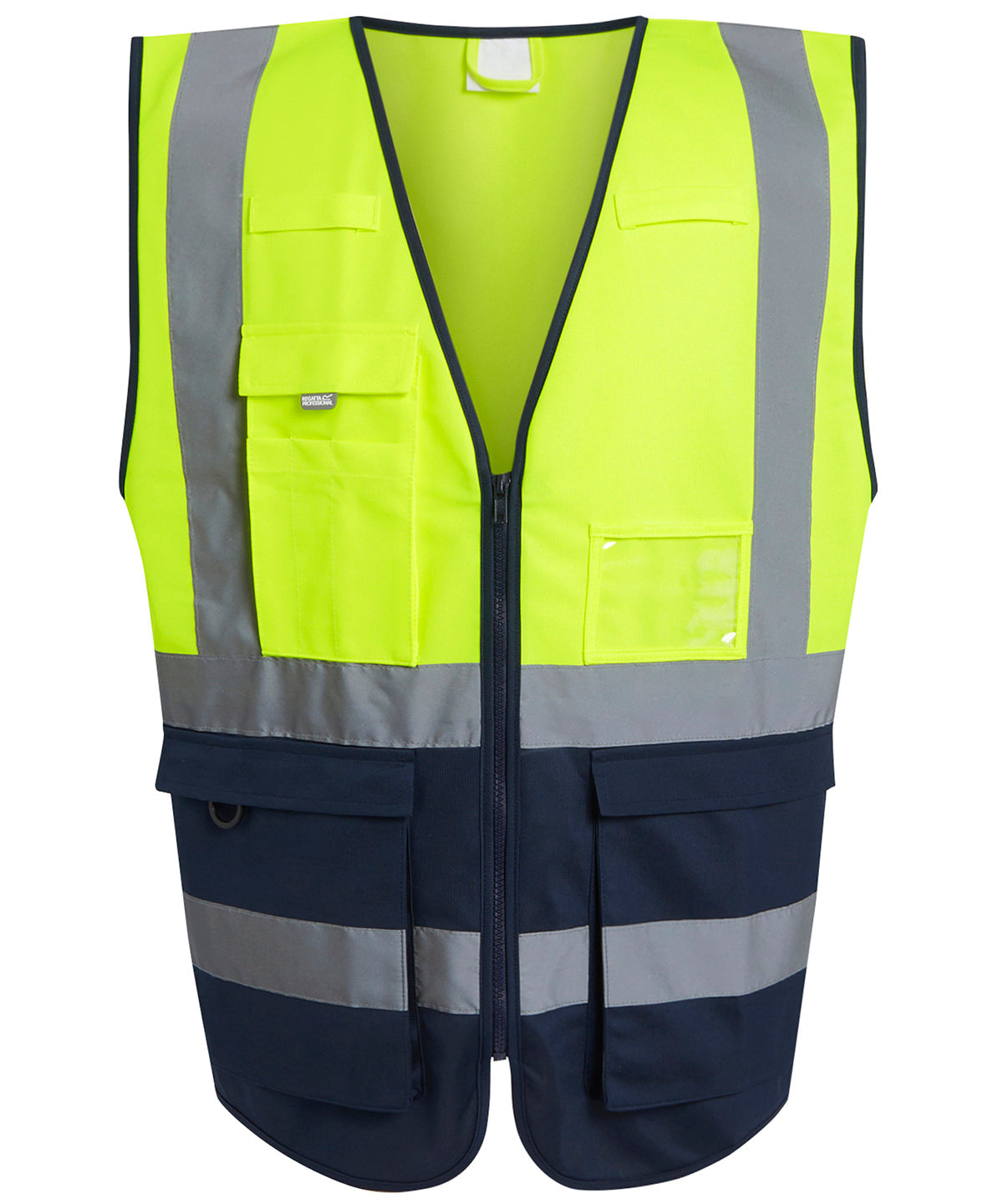 Regatta High Visibility Pro Hi-vis Executive Vest - Yellow/Navy