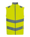Regatta High Visibility Hi-vis Pro Contract Ablaze Softshell Bodywarmer - Yellow