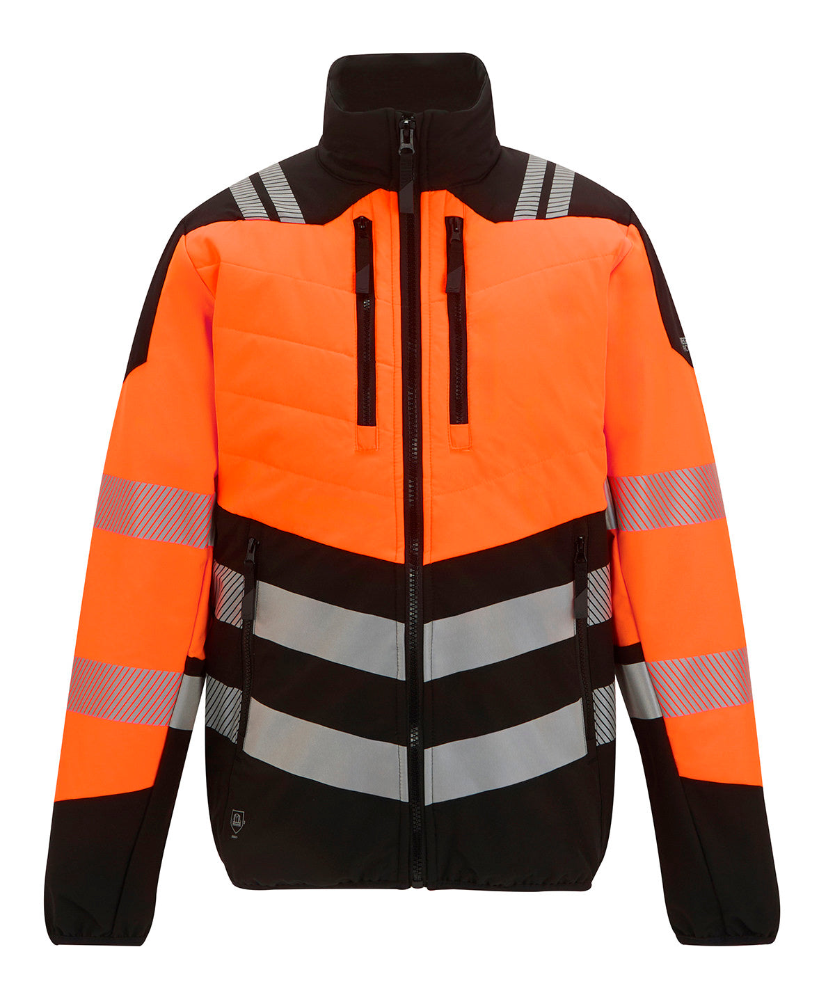 Regatta High Visibility Hi-vis X-pro Hybrid Jacket (Class 2) - Black/Orange