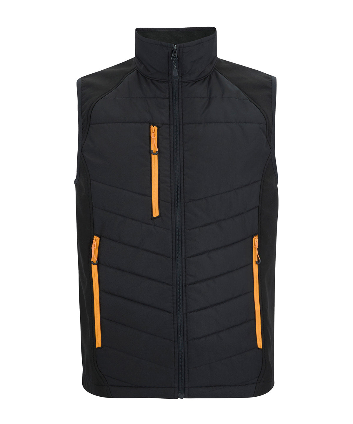 Regatta Professional Pro Universal Bodywarmer - Black/Orange Pop