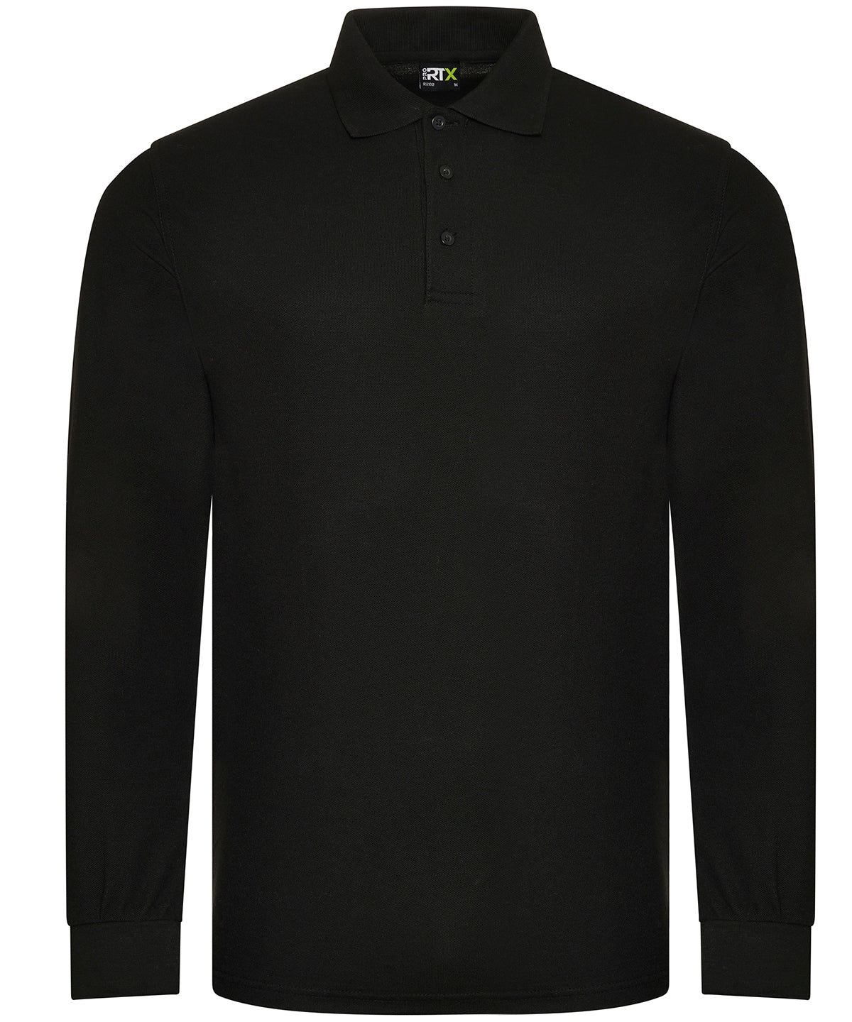 Pro RTX Pro Long Sleeve Polo - Black