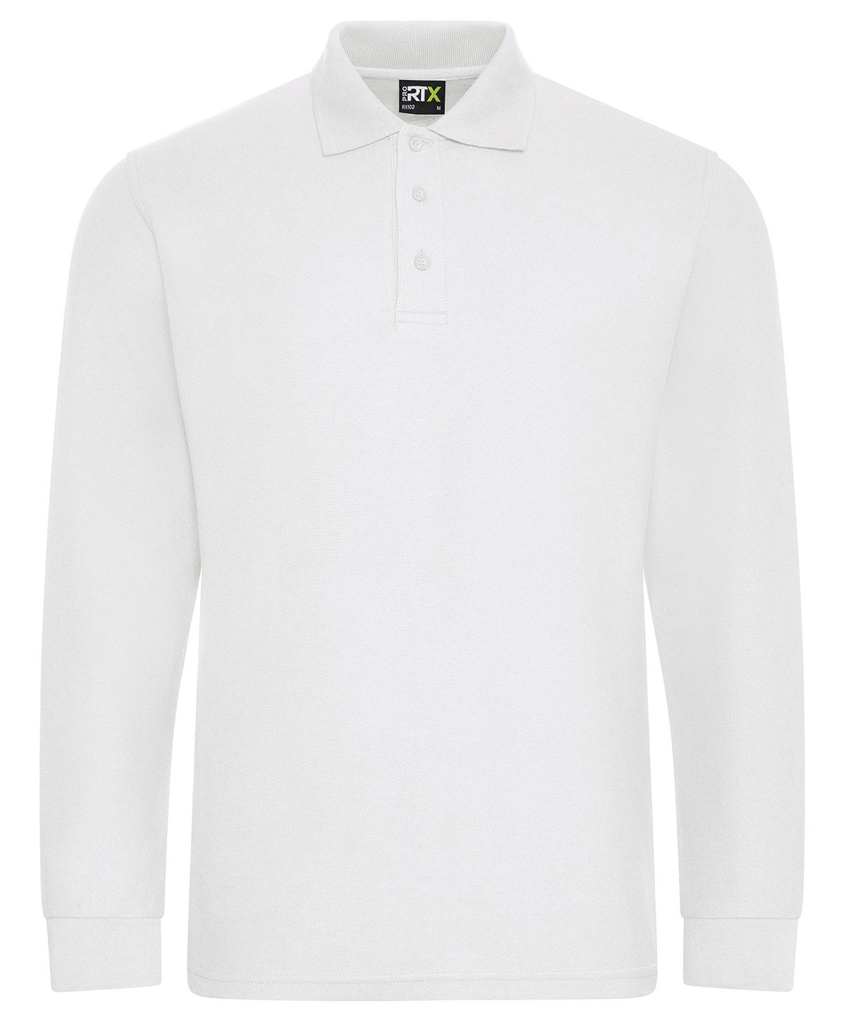 Pro RTX Pro Long Sleeve Polo - White