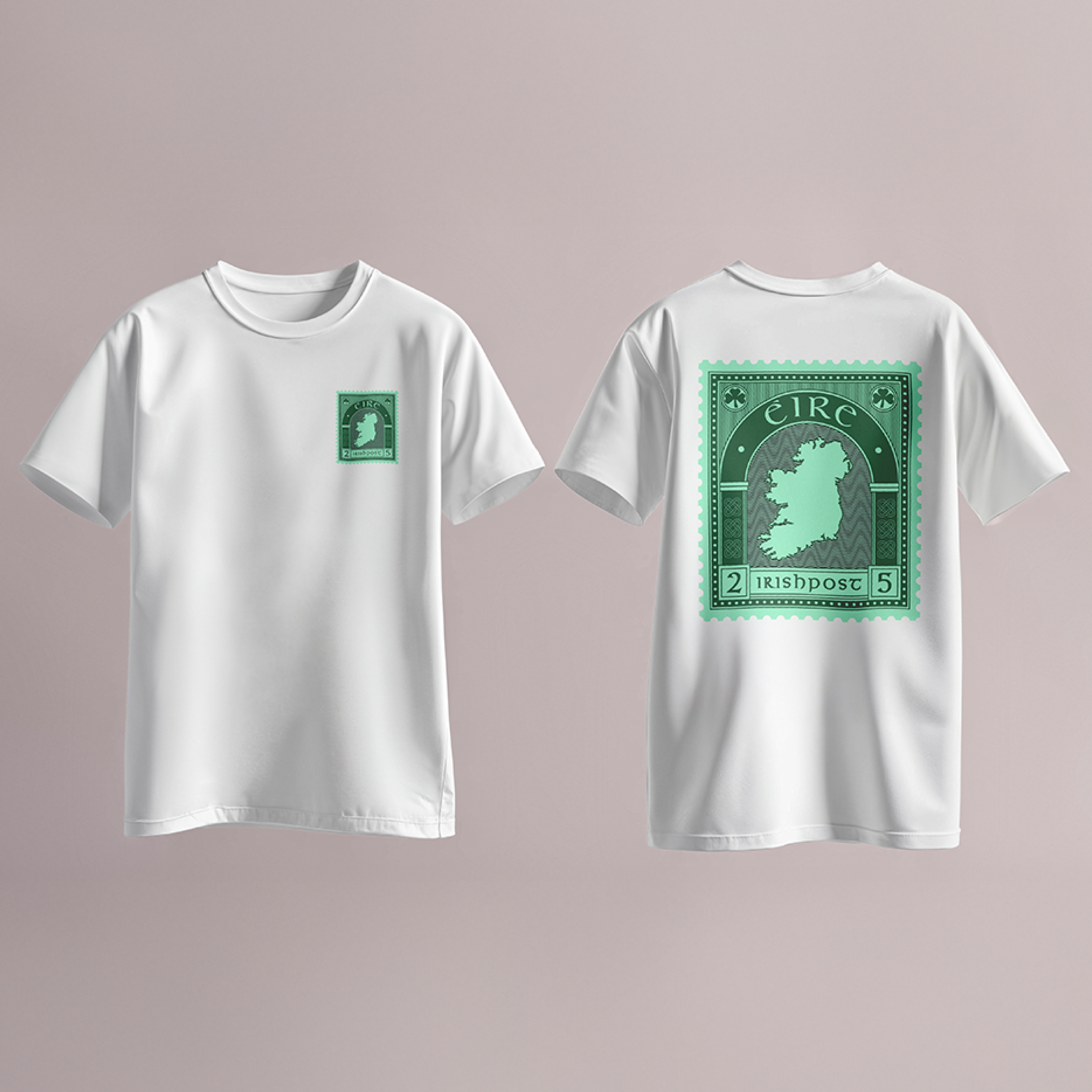 Vintage Irish Stamp Tee