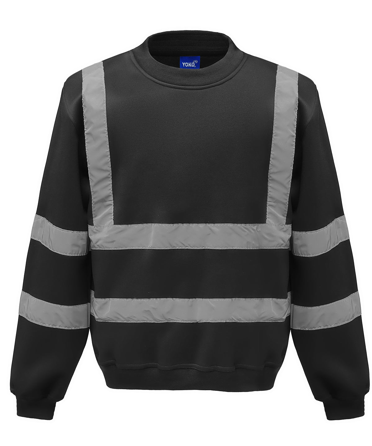 Yoko Hi-vis Sweatshirt (HVJ510) - Black