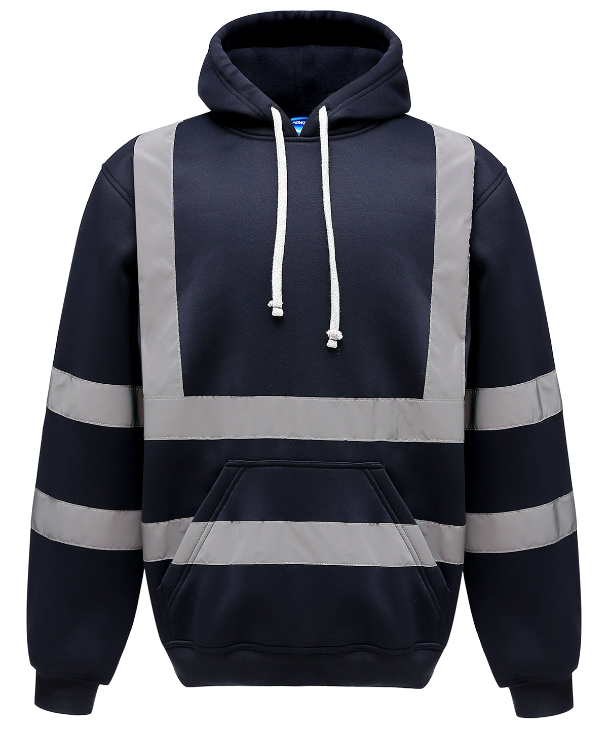 Yoko Hi-vis Pull-over Hoodie (HVK05) - Navy
