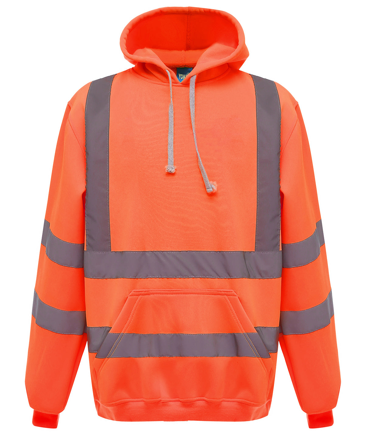 Yoko Hi-vis Pull-over Hoodie (HVK05) - Orange