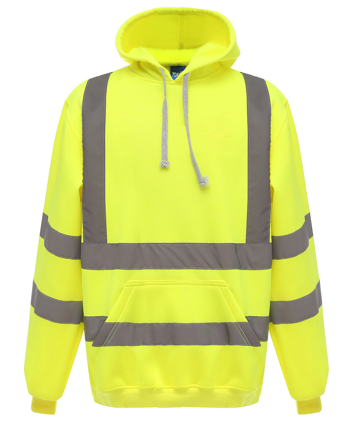 Yoko Hi-vis Pull-over Hoodie (HVK05) - Yellow