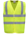 Yoko Hi-vis Flame-retardant Anti-static Waistcoat (HVW100ASFR) - Yellow