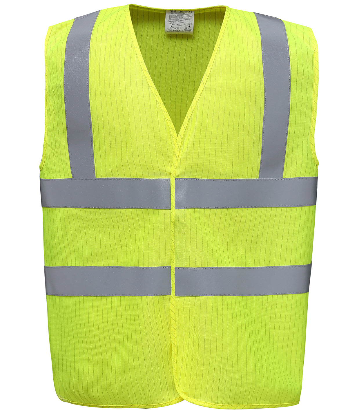 Yoko Hi-vis Flame-retardant Anti-static Waistcoat (HVW100ASFR) - Yellow