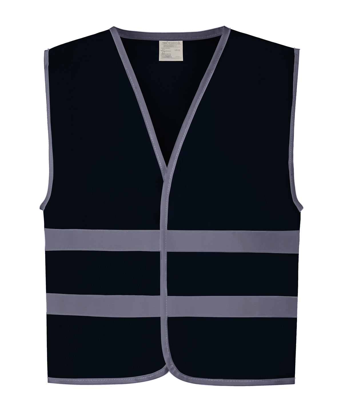 Yoko Hi-vis Reflective Border Kids Waistcoat (HVW102CH) - Navy