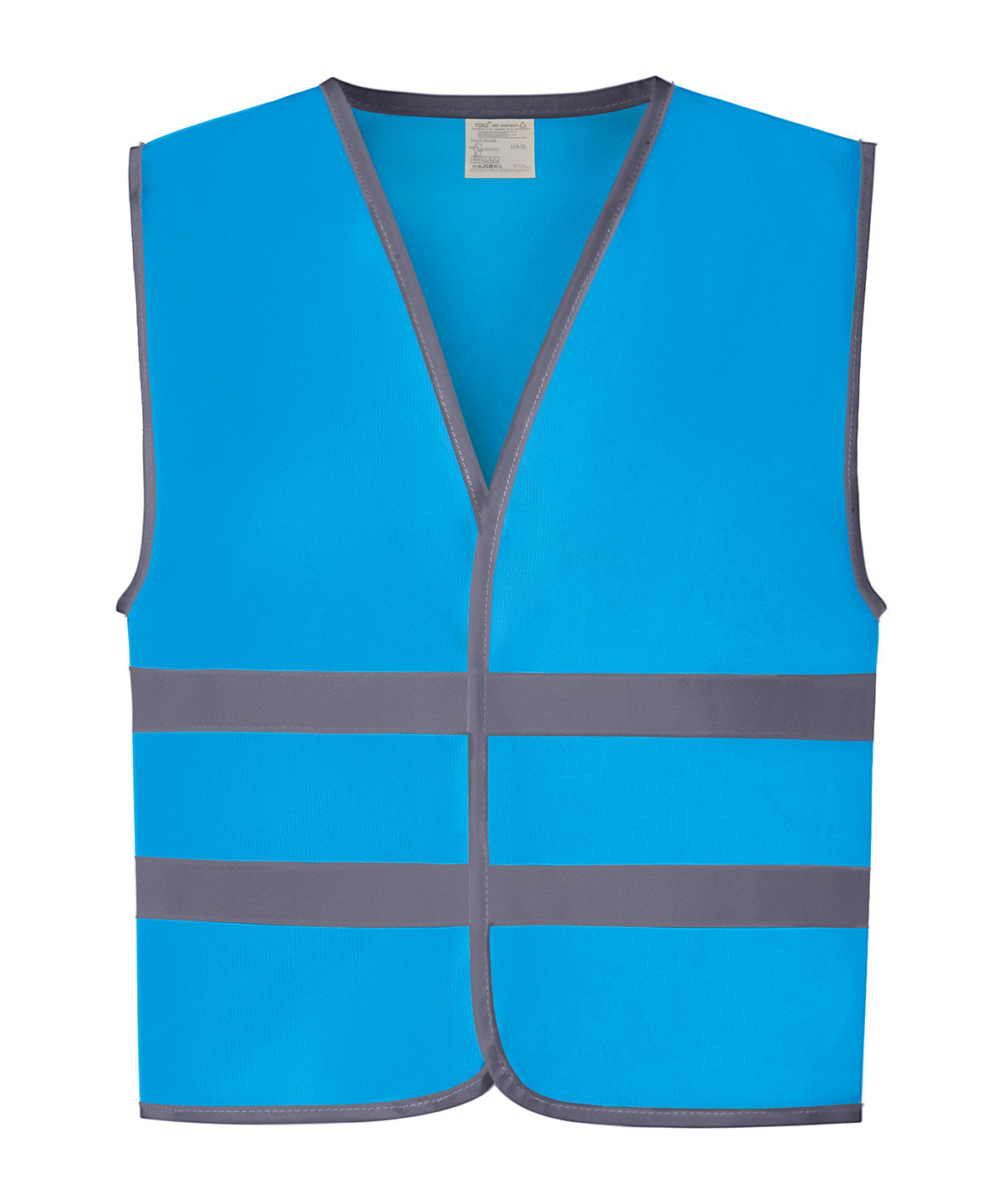 Yoko Hi-vis Reflective Border Kids Waistcoat (HVW102CH) - Sapphire