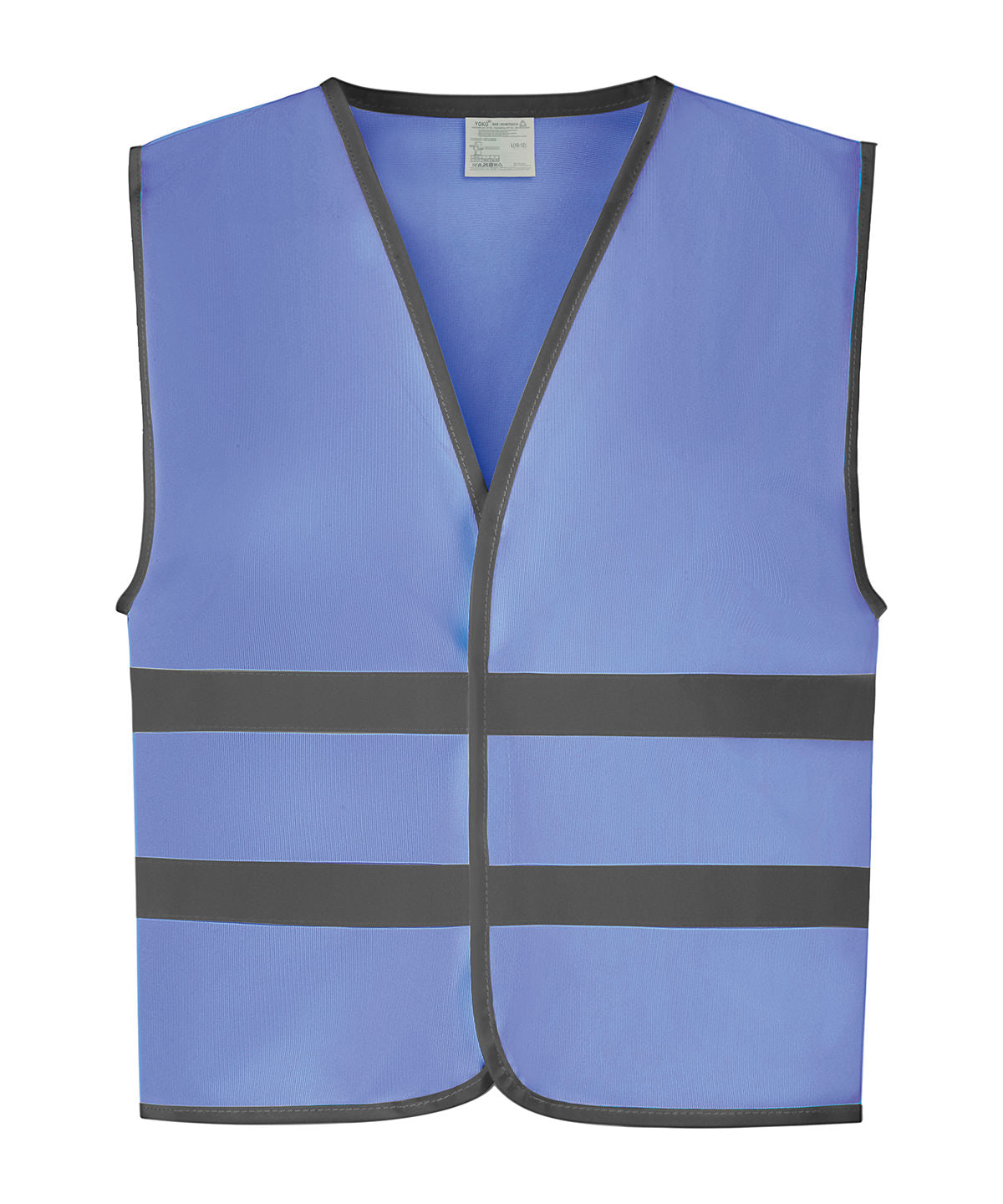 Yoko Hi-vis Reflective Border Kids Waistcoat (HVW102CH) - Sky