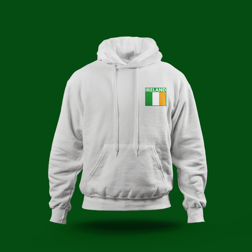 Ireland (Flag Block) – Hoodie